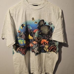 Habitat Multicolor Marine Life T-Shirt‎
